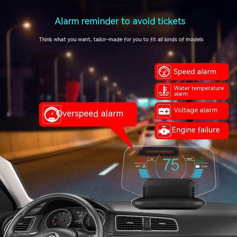 Portable Car Speed Projector Display All-in-one